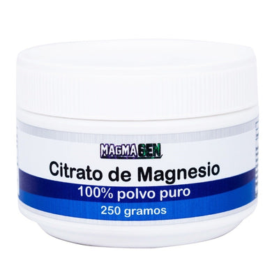 Citrato de Magnesio Polvo 250 gramos (MagmaGen