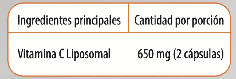 VITAMINA C LIPOSOMAL 650 MG (NEWSCIENCE)