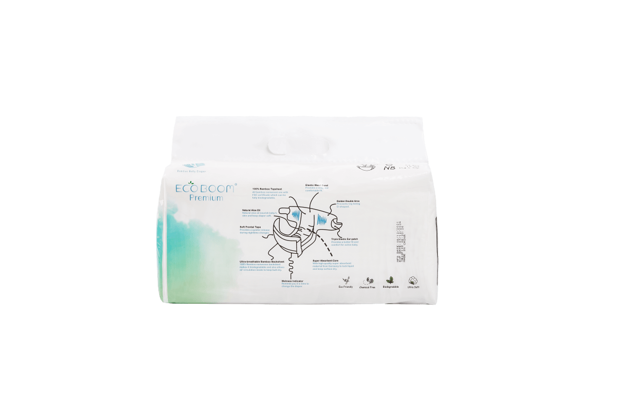 PAÑALES RN 34 UNIDADES (ECOBOOM)