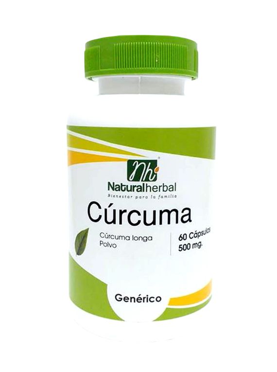 CURCUMA 60 CAPSULAS (NATURAL HERBAL)