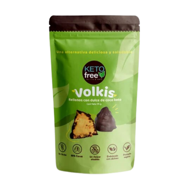 Volki de Chocolate Keto 5 unidades (Keto free)