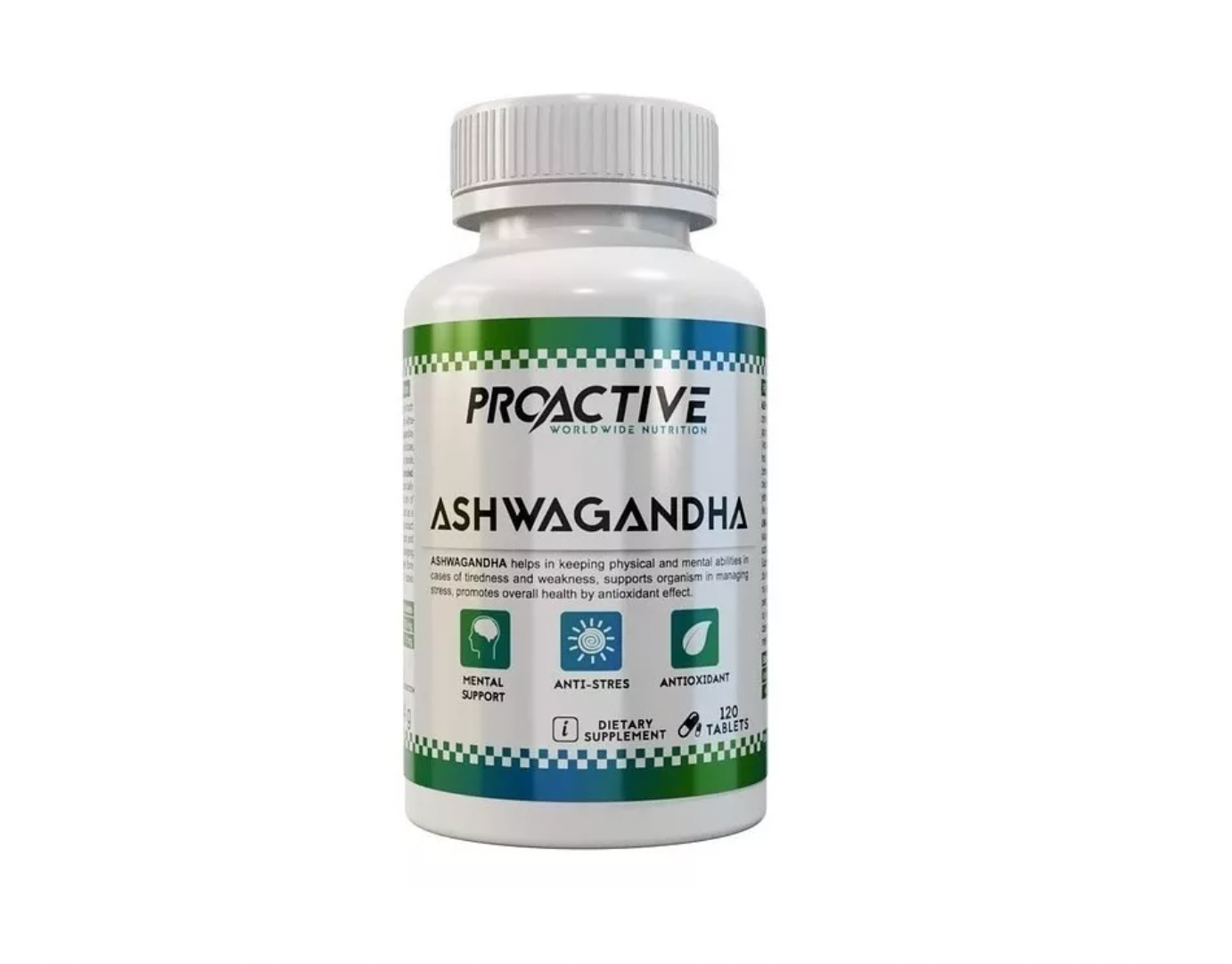 ASHWAGANDHA 120 CAPSULAS PROACTIVE