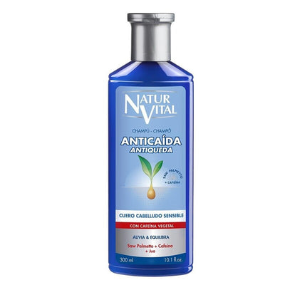 Shampoo Anticaida Cuero Cabelludo Sensible 300 mL Natur Vital