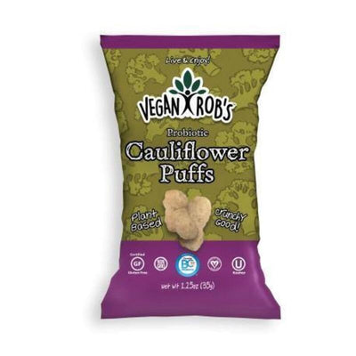 Cauliflower Puffs sufles de coliflor 99 Gramos Vegan Rob's