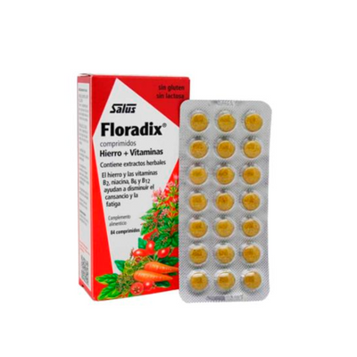 Floradix Hierro + Vitaminas 84 Comprimidos Salus