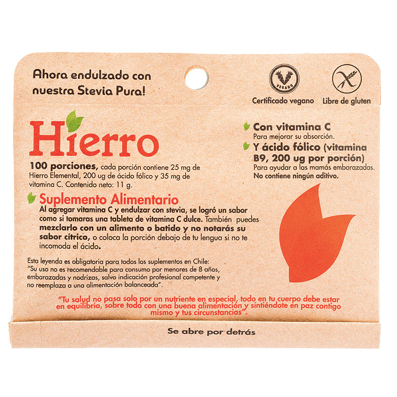 Hierro 11 Grs Dulzura Natural