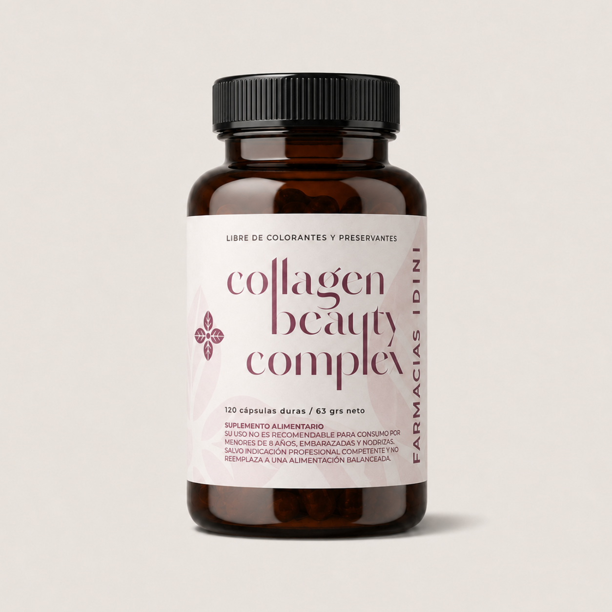 Collagen I Beauty Complex 120 Cápsulas - Idini