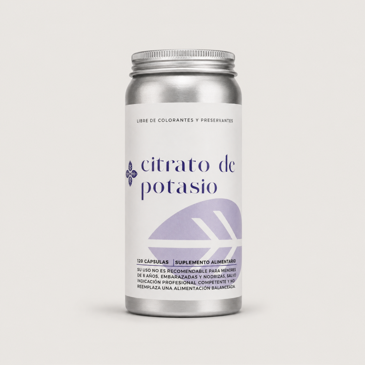 Citrato de Potasio 120 Capsulas Idini