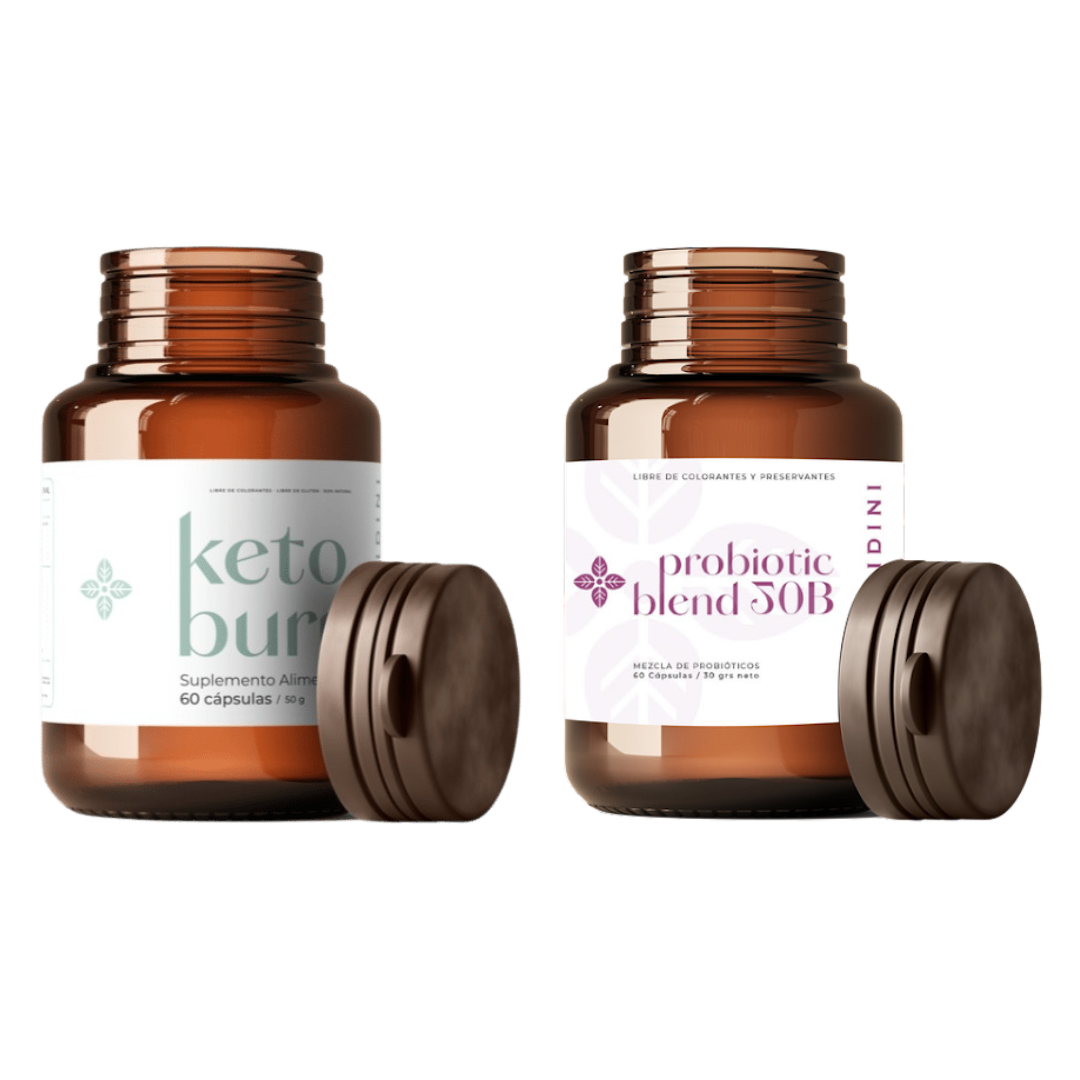 Pack Keto Burn + Probiotic Blend 50B Oferta Cyber