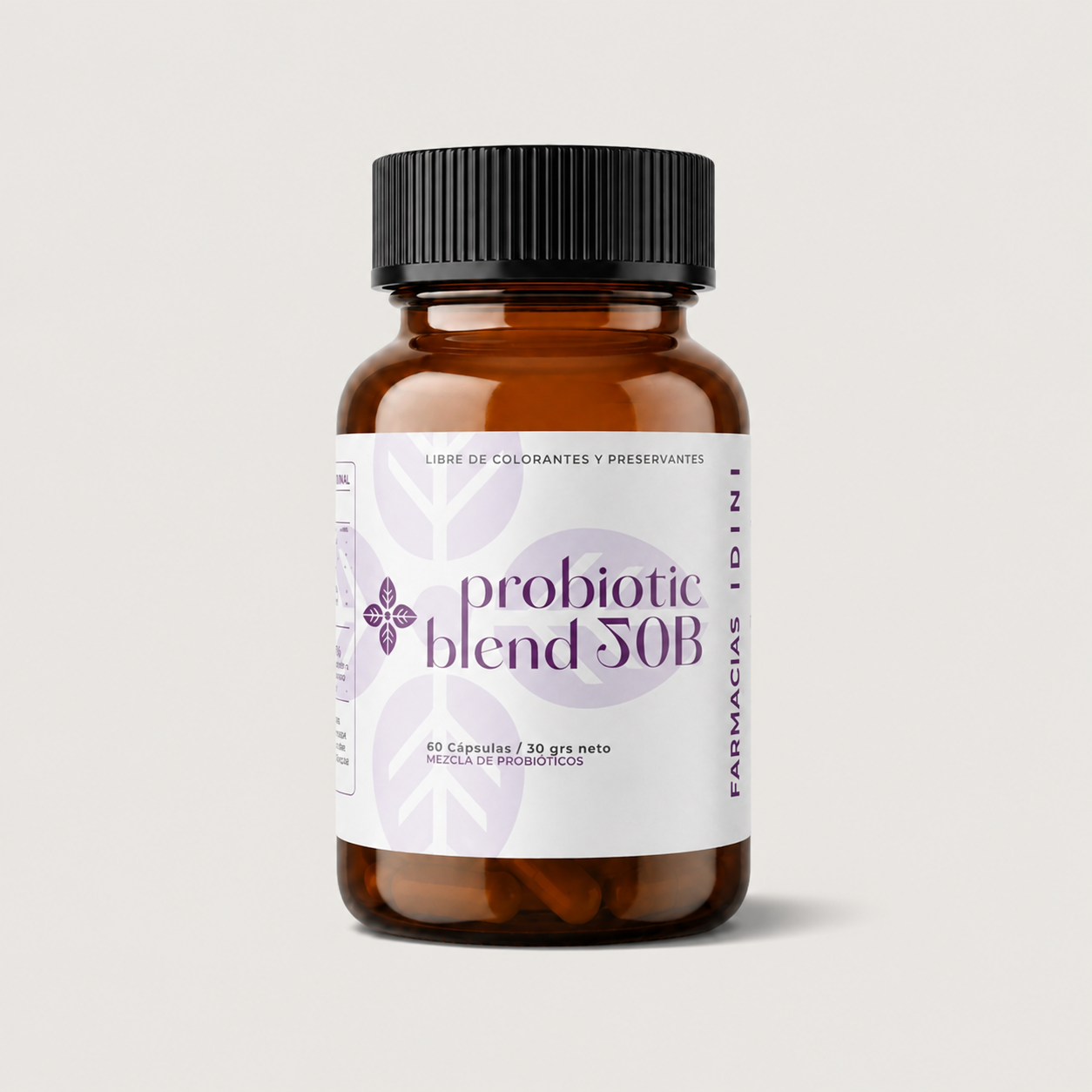 Probiotic Blend 50B 60 Cápsulas - Idini