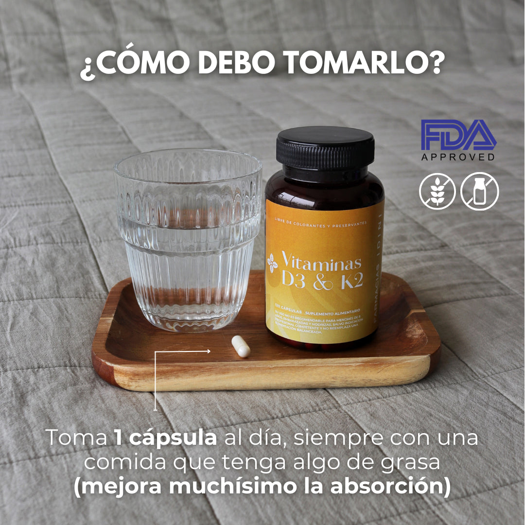 VITAMINA D3 + K2 - Idini