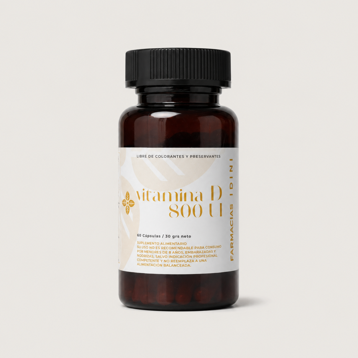 Vitamina D3 60 Capsulas Idini