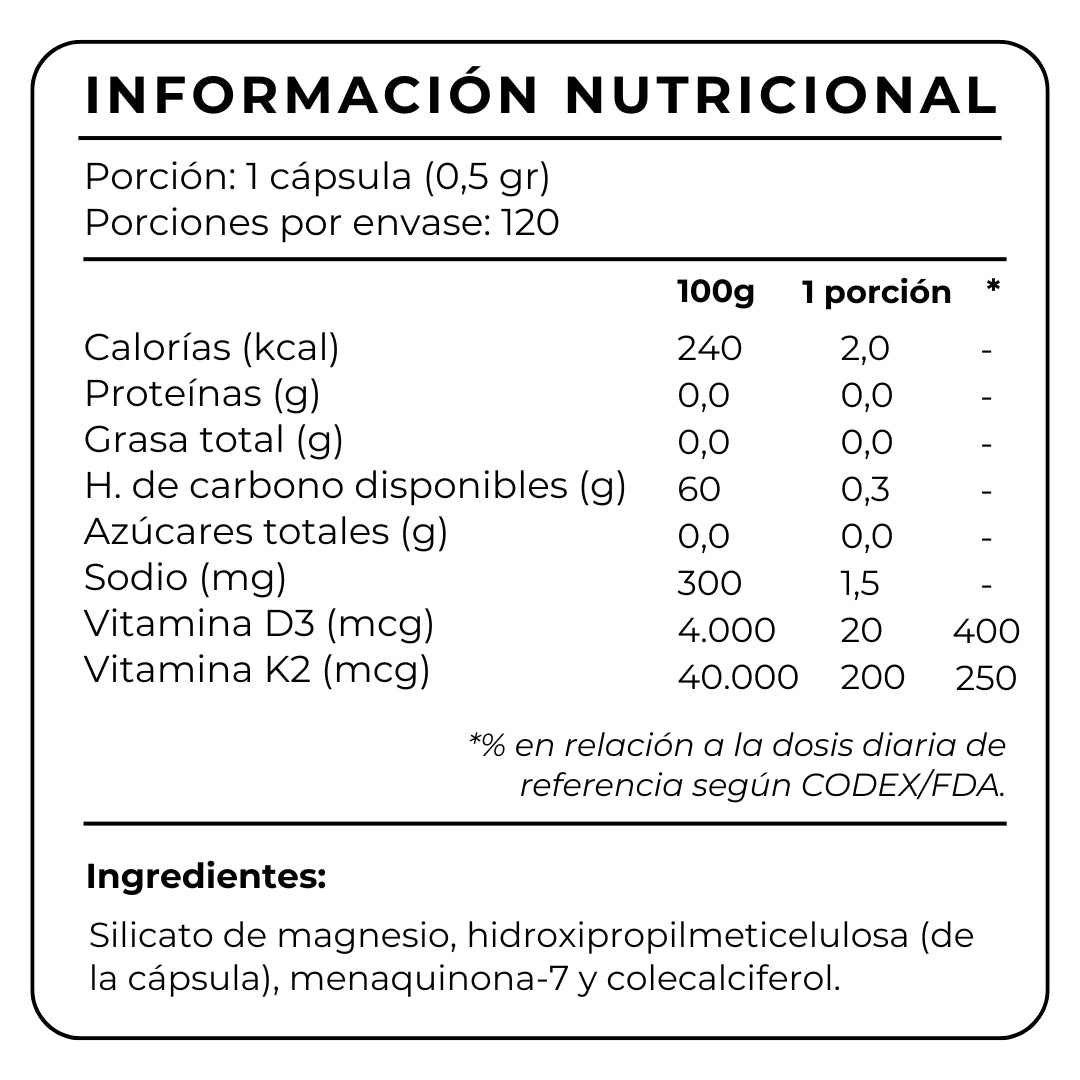 VITAMINA D3 + K2 - Idini