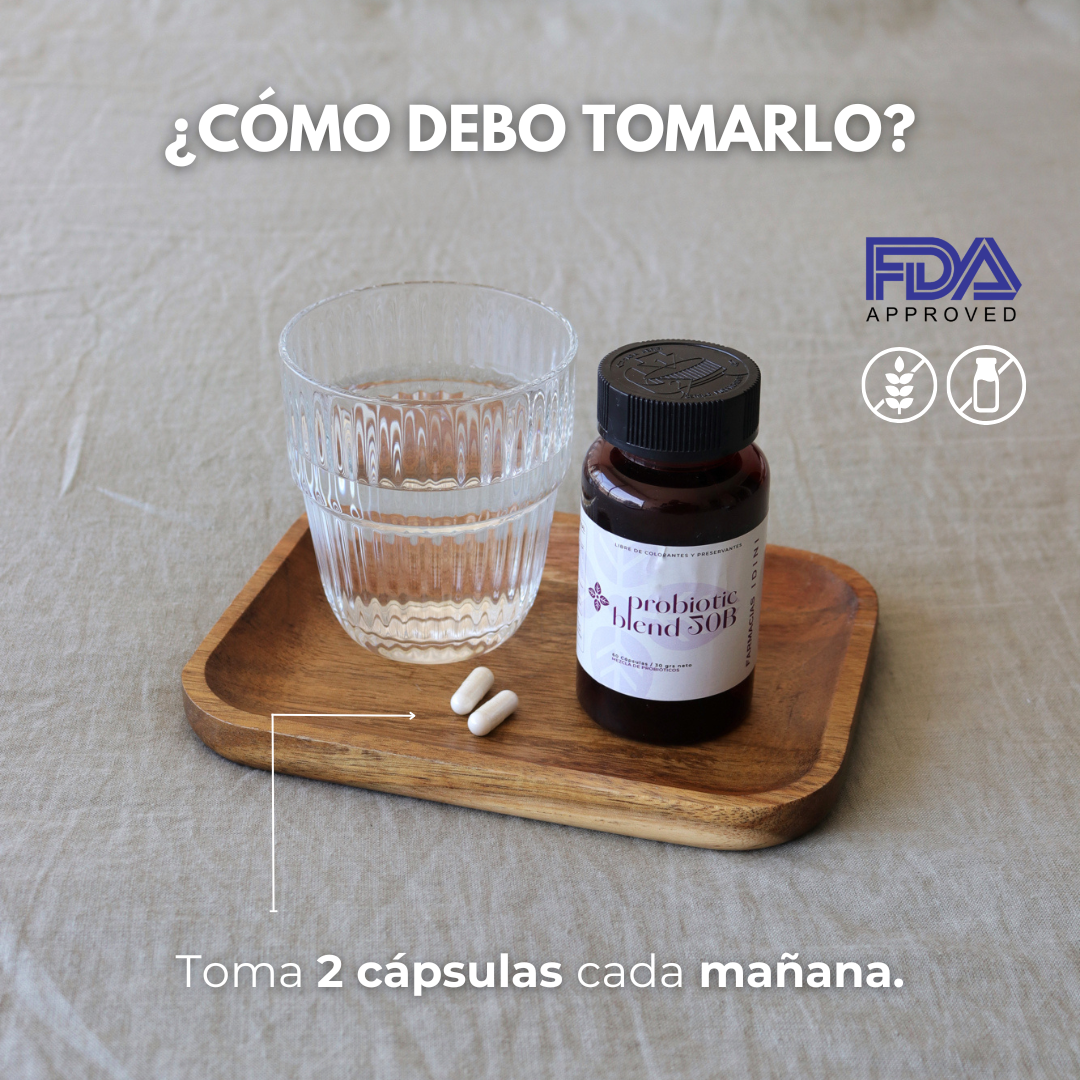 Probiotic Blend 50B 60 Cápsulas - Idini