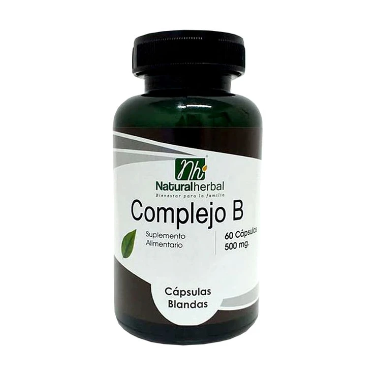 B-COMPLEX 60 CAPSULAS BLANDAS NATURAL HERBAL