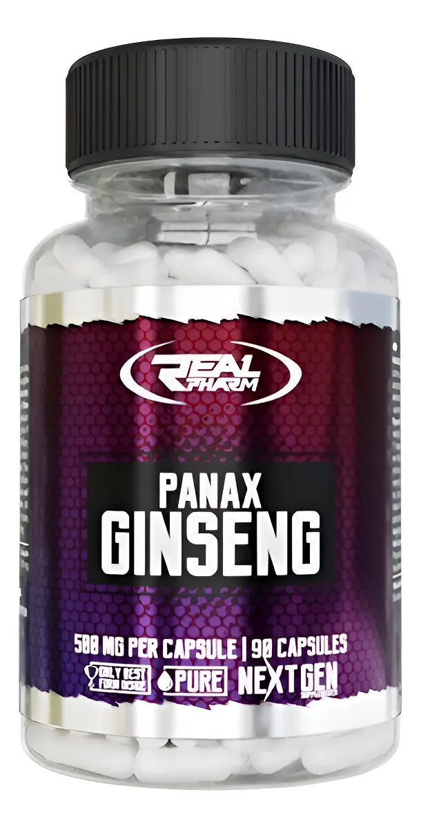 GINSENG ROJO COREANO 500 MG 90 CAPSULAS REAL PHARM