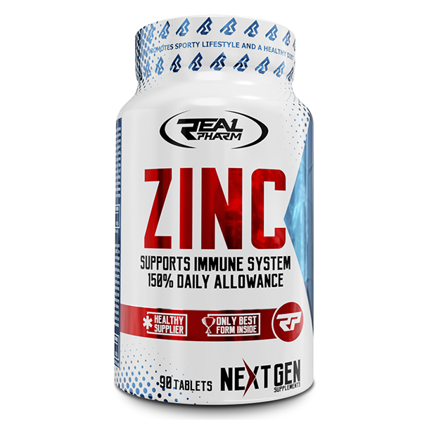 ZINC LACTATO 90 COMP. (REAL PHARM)