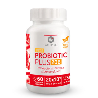Probiotic Plus 20B 60 Caps Wellplus