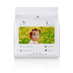 Pañal biodegradable de bambú, talla S. Ecoboom