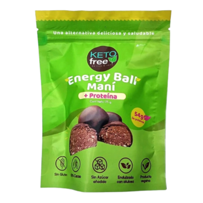 ENERGY BALL MANI PROTEINA 175 G (KETO FREE)