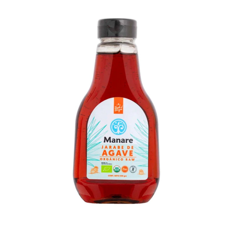 Jarabe de Agave Orgánico RAW 330g Manare