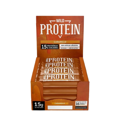 Barra de Proteína Caramelo 45g (Wild Protein)