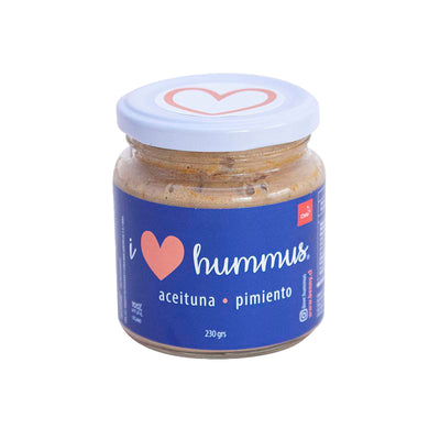 Hummus Aceituna Pimiento 230g