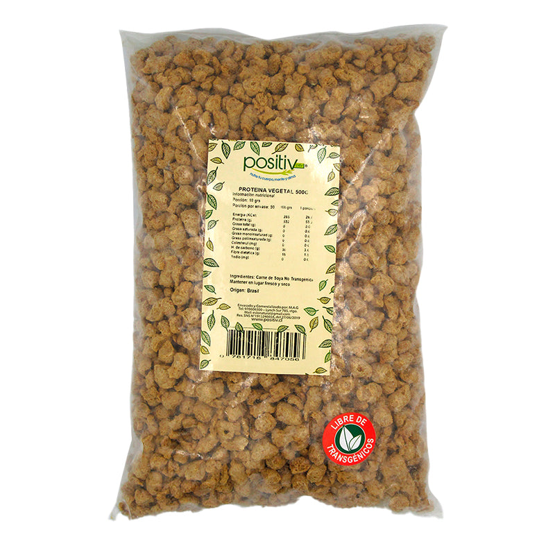 PROTEINA VEGETAL GRUESA 500 G (POSITIV)