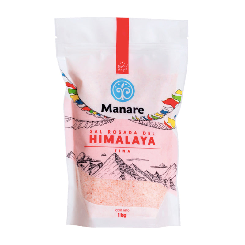 Sal Rosada del Himalaya Fina 1kg Manare