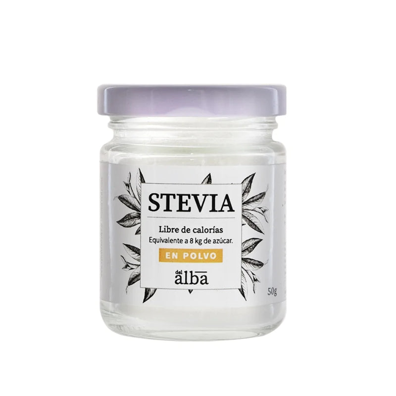 STEVIA EN POLVO 50 GRS. (DEL ALBA)