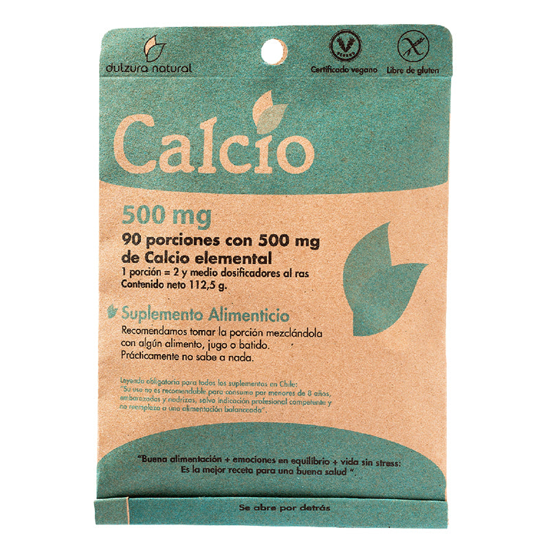 Calcio 500 Mg Dulzura Natural