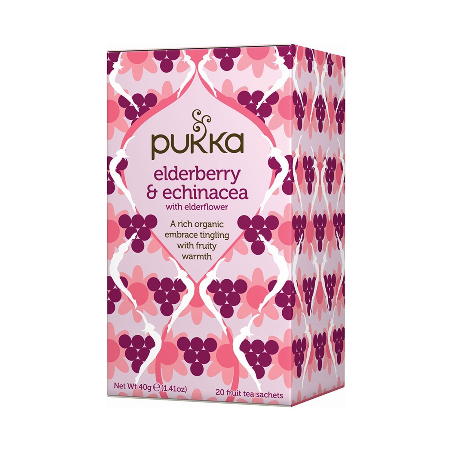 Infusión Elderberry & Echinacea 40g Pukka - farmacia-idini