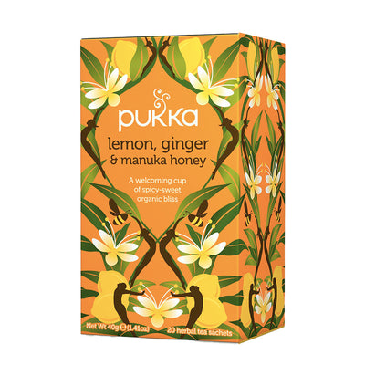 Infusión Limón Jengibre & Manuka Honey Pukka