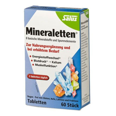Mineraletten 60 tabletas Salus