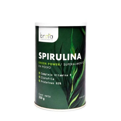 Spirulina en Polvo 250g Brota - farmacia-idini