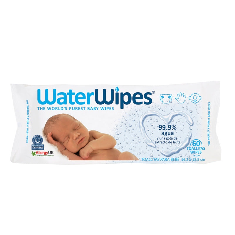 TOALLITAS HUMEDAS 60 U (WATER WIPES)