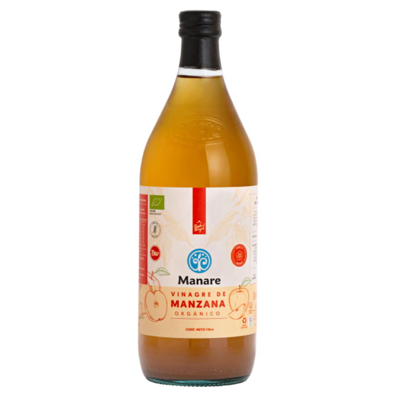 Vinagre de Manzana Orgánico 1L Manare