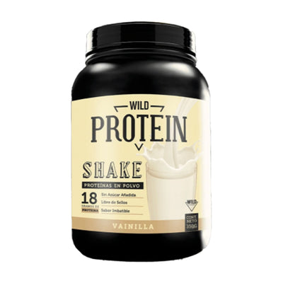 Shake Proteina Whey Vainilla 350g Wild Protein